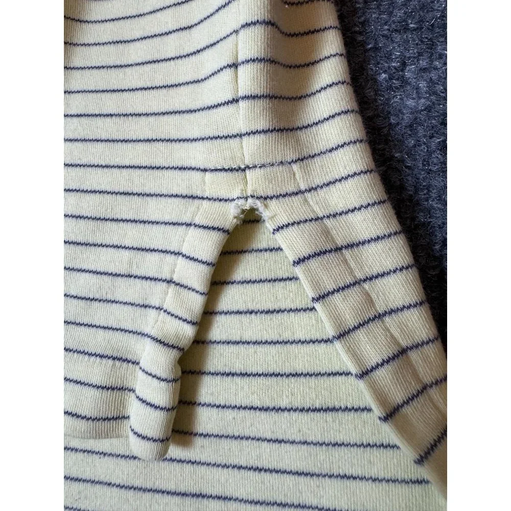 Polo Ralph Lauren Polo Shirt Mens XXL Yellow/Navy Striped Short Sleeve Casual‎